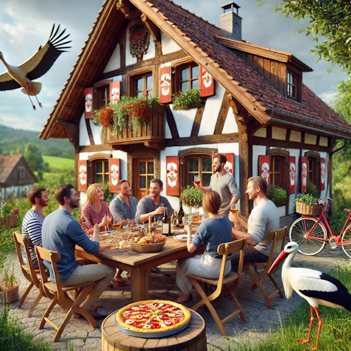 Illustration Ambiance Les Amis de la Cigogne